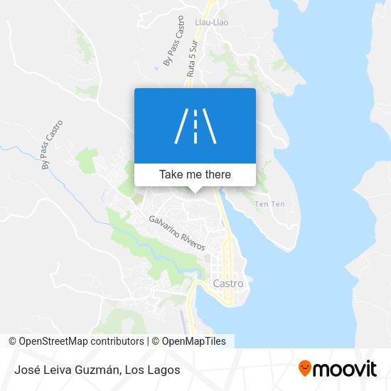 Mapa de José Leiva Guzmán