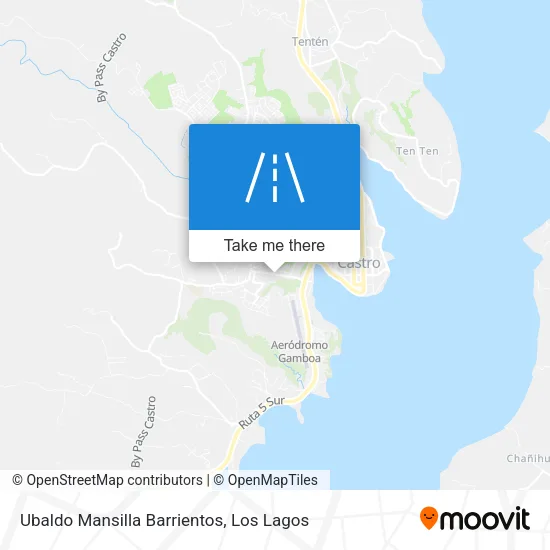 Mapa de Ubaldo Mansilla Barrientos