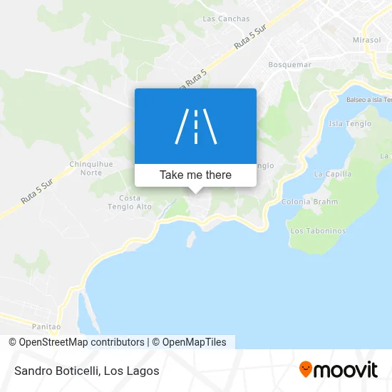 Sandro Boticelli map