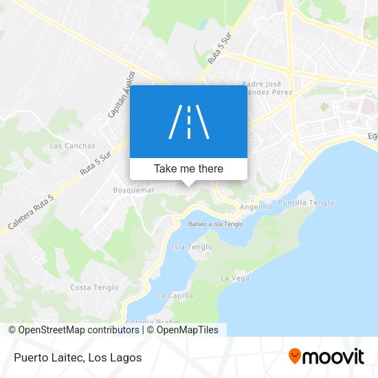 Mapa de Puerto Laitec