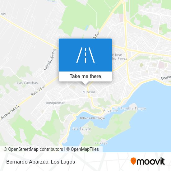 Bernardo Abarzúa map