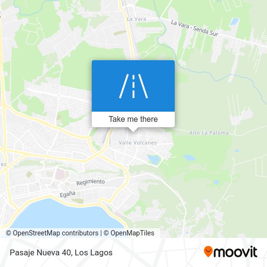 Mapa de Pasaje Nueva 40