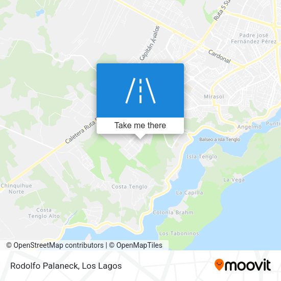 Mapa de Rodolfo Palaneck