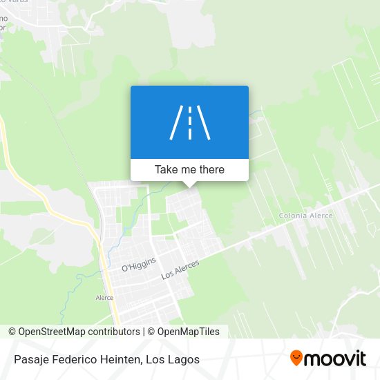 Pasaje Federico Heinten map