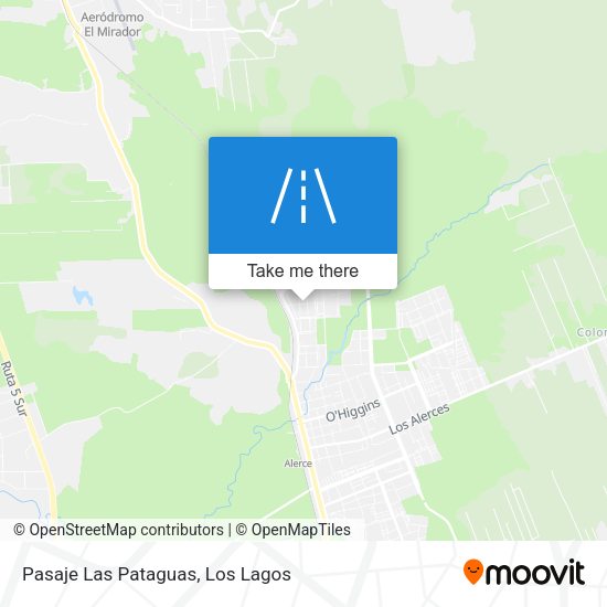 Pasaje Las Pataguas map