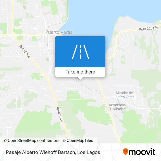 Mapa de Pasaje Alberto Wiehoff Bartsch