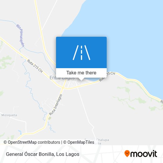 General Óscar Bonilla map