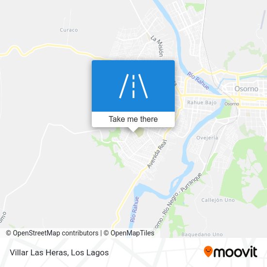 Mapa de Villar Las Heras