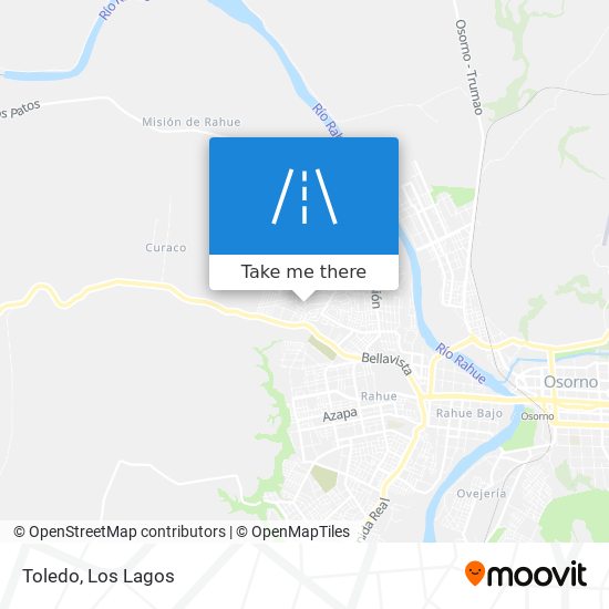 Toledo map