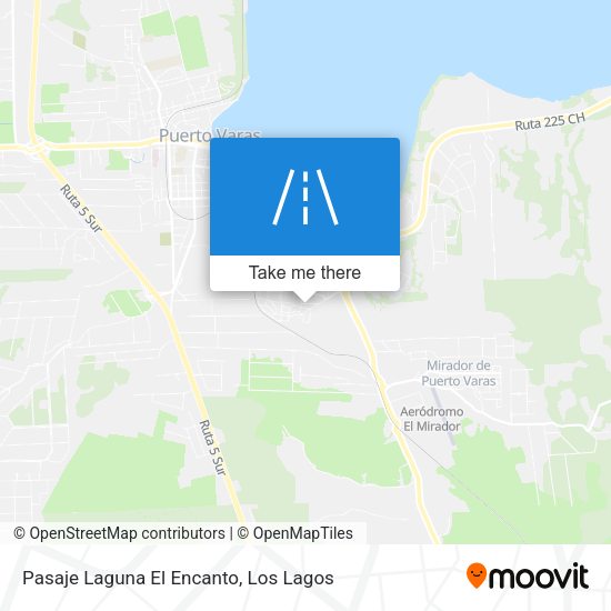 Pasaje Laguna El Encanto map