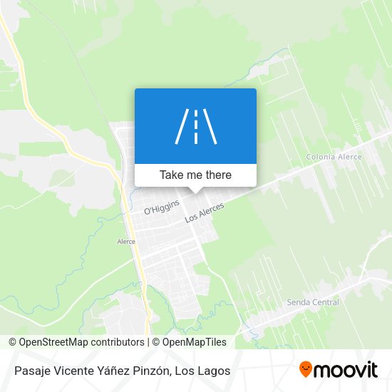 Mapa de Pasaje Vicente Yáñez Pinzón