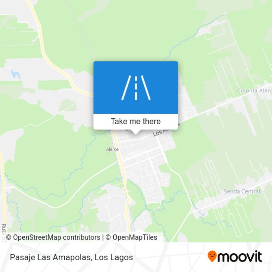 Mapa de Pasaje Las Amapolas
