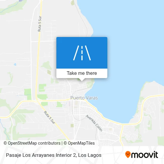 Pasaje Los Arrayanes Interior 2 map