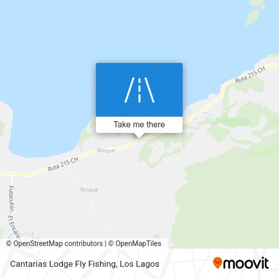 Cantarias Lodge Fly Fishing map