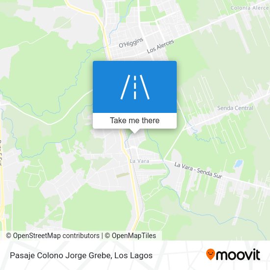 Pasaje Colono Jorge Grebe map