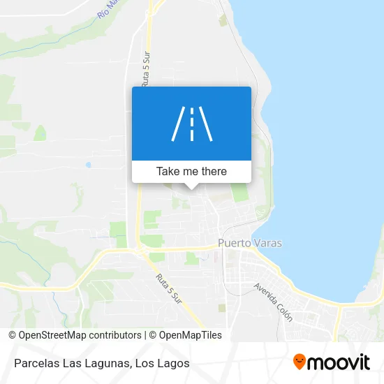 Parcelas Las Lagunas map