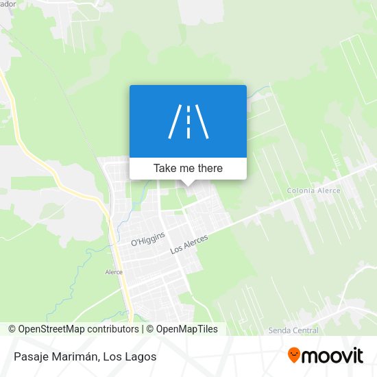 Pasaje Marimán map