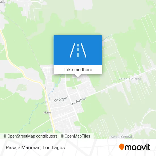Pasaje Marimán map
