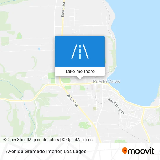 Avenida Gramado Interior map