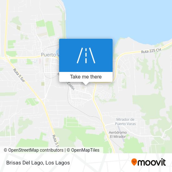 Mapa de Brisas Del Lago