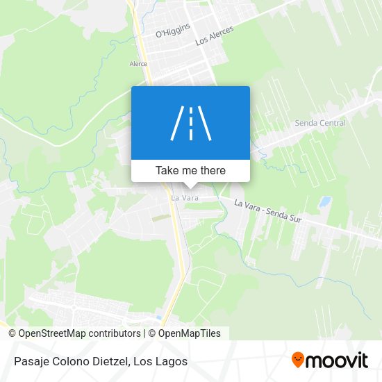 Pasaje Colono Dietzel map