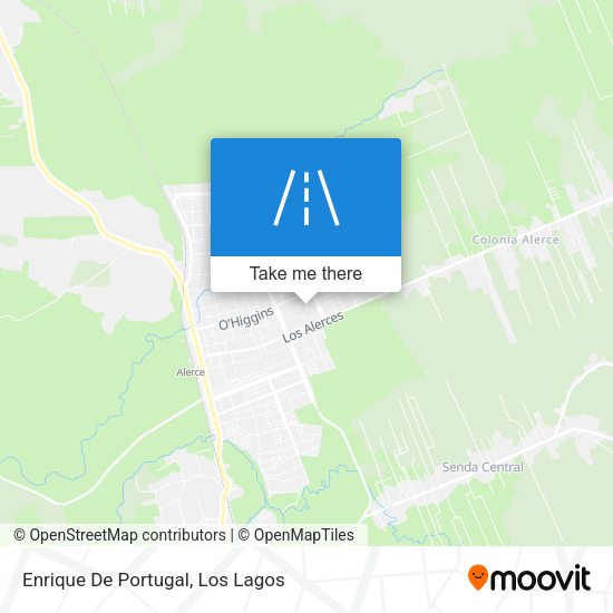 Mapa de Enrique De Portugal