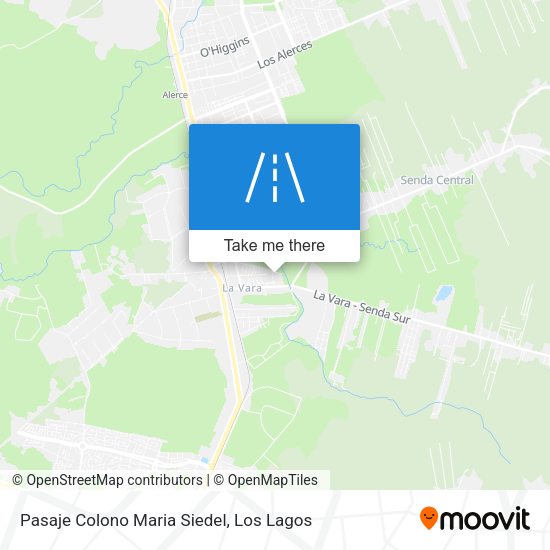 Pasaje Colono Maria Siedel map