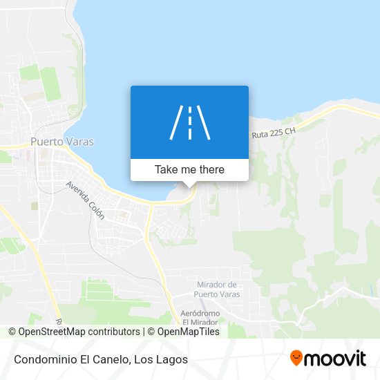 Condominio El Canelo map