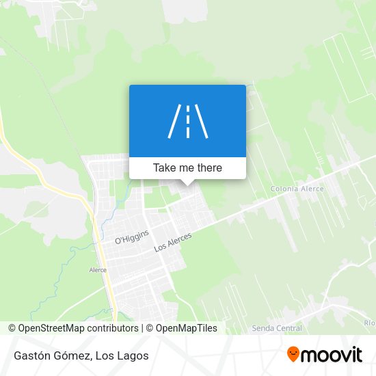 Gastón Gómez map