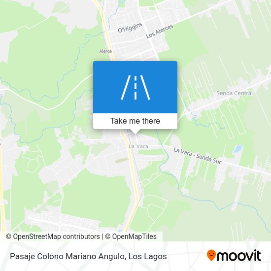 Pasaje Colono Mariano Angulo map