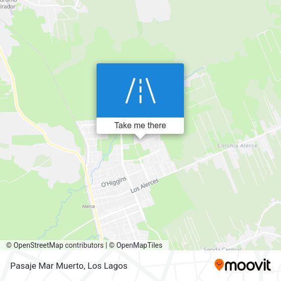 Mapa de Pasaje Mar Muerto