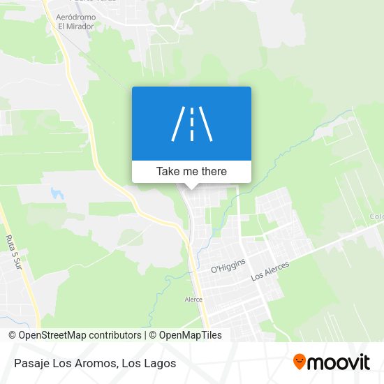 Mapa de Pasaje Los Aromos