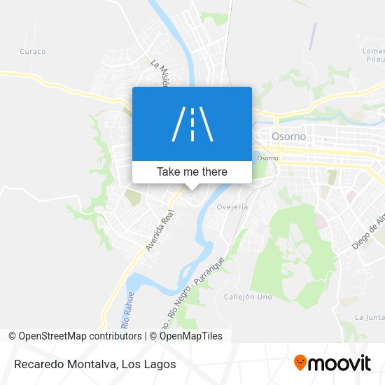 Mapa de Recaredo Montalva