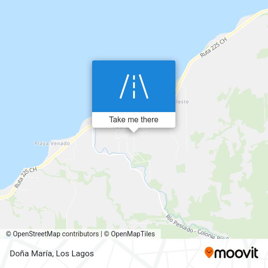 Doña María map