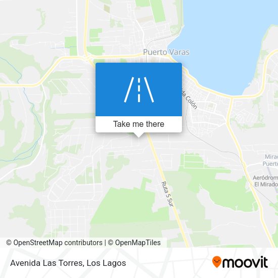 Mapa de Avenida Las Torres