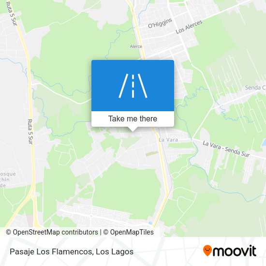Mapa de Pasaje Los Flamencos