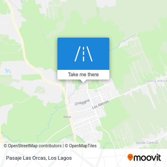 Mapa de Pasaje Las Orcas