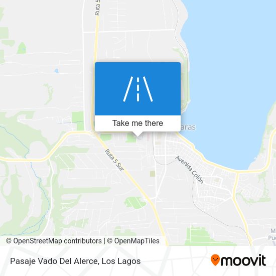 Mapa de Pasaje Vado Del Alerce