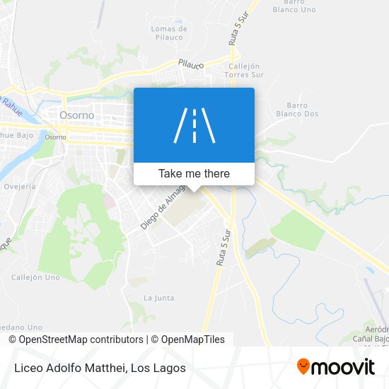 Liceo Adolfo Matthei map