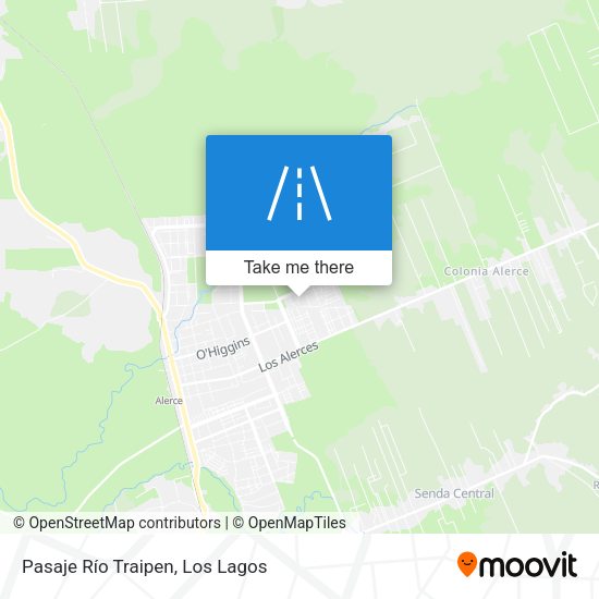 Pasaje Río Traipen map