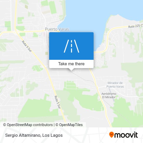 Mapa de Sergio Altamirano