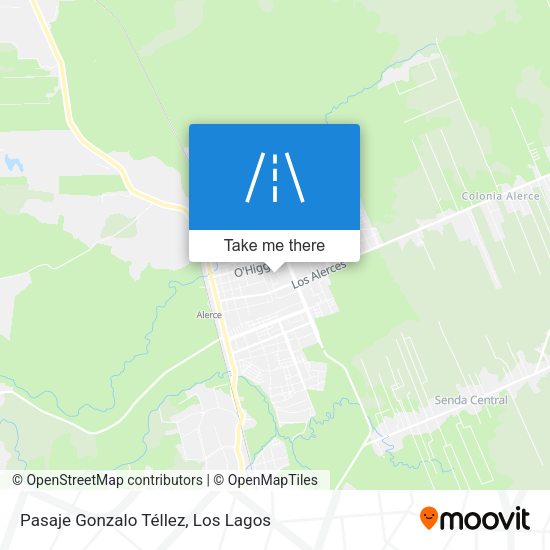 Pasaje Gonzalo Téllez map