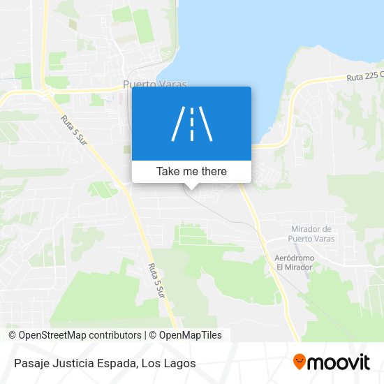 Pasaje Justicia Espada map