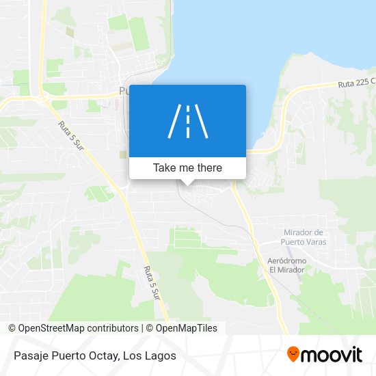 Pasaje Puerto Octay map