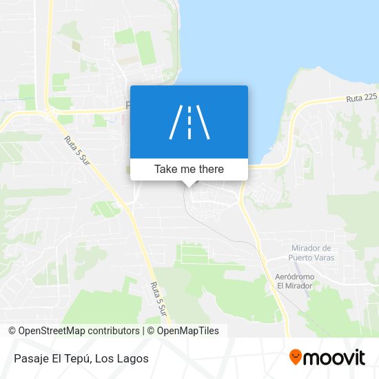 Pasaje El Tepú map
