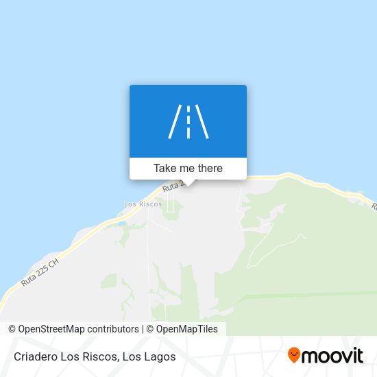 Mapa de Criadero Los Riscos