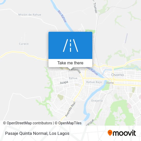 Mapa de Pasaje Quinta Normal