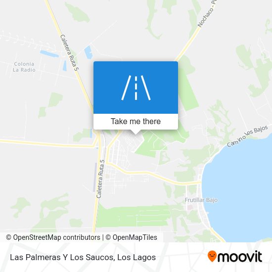 Las Palmeras Y Los Saucos map