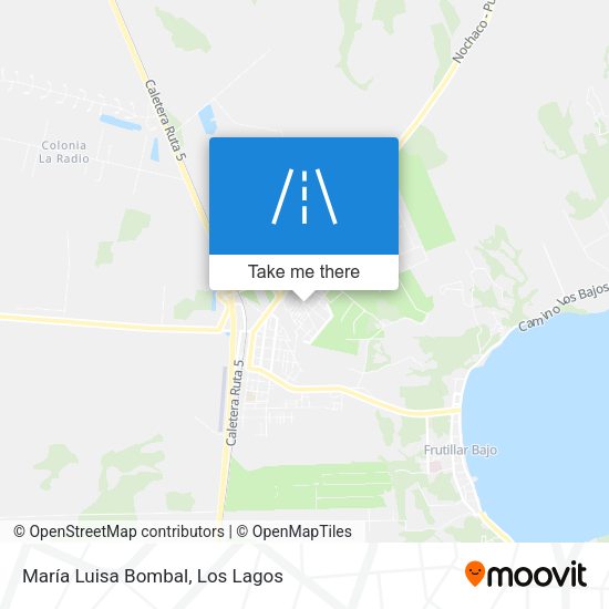 María Luisa Bombal map