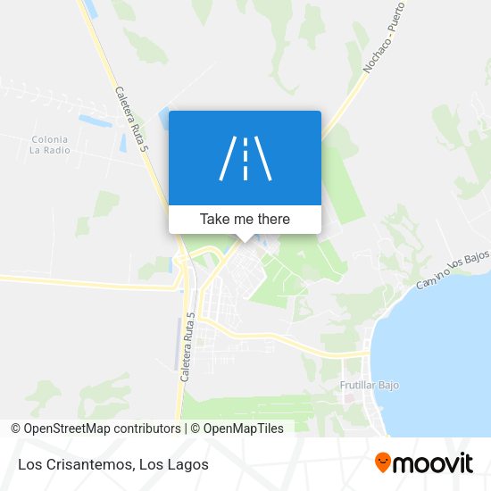 Mapa de Los Crisantemos
